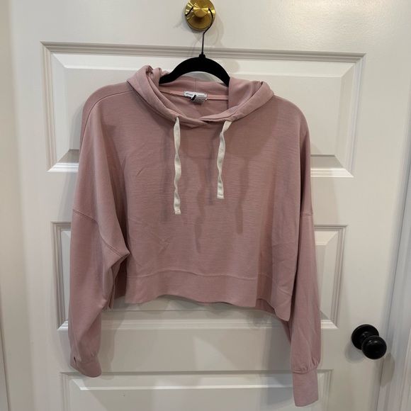 Better Together Tops - Better / Together Cropped Modal Hoodie